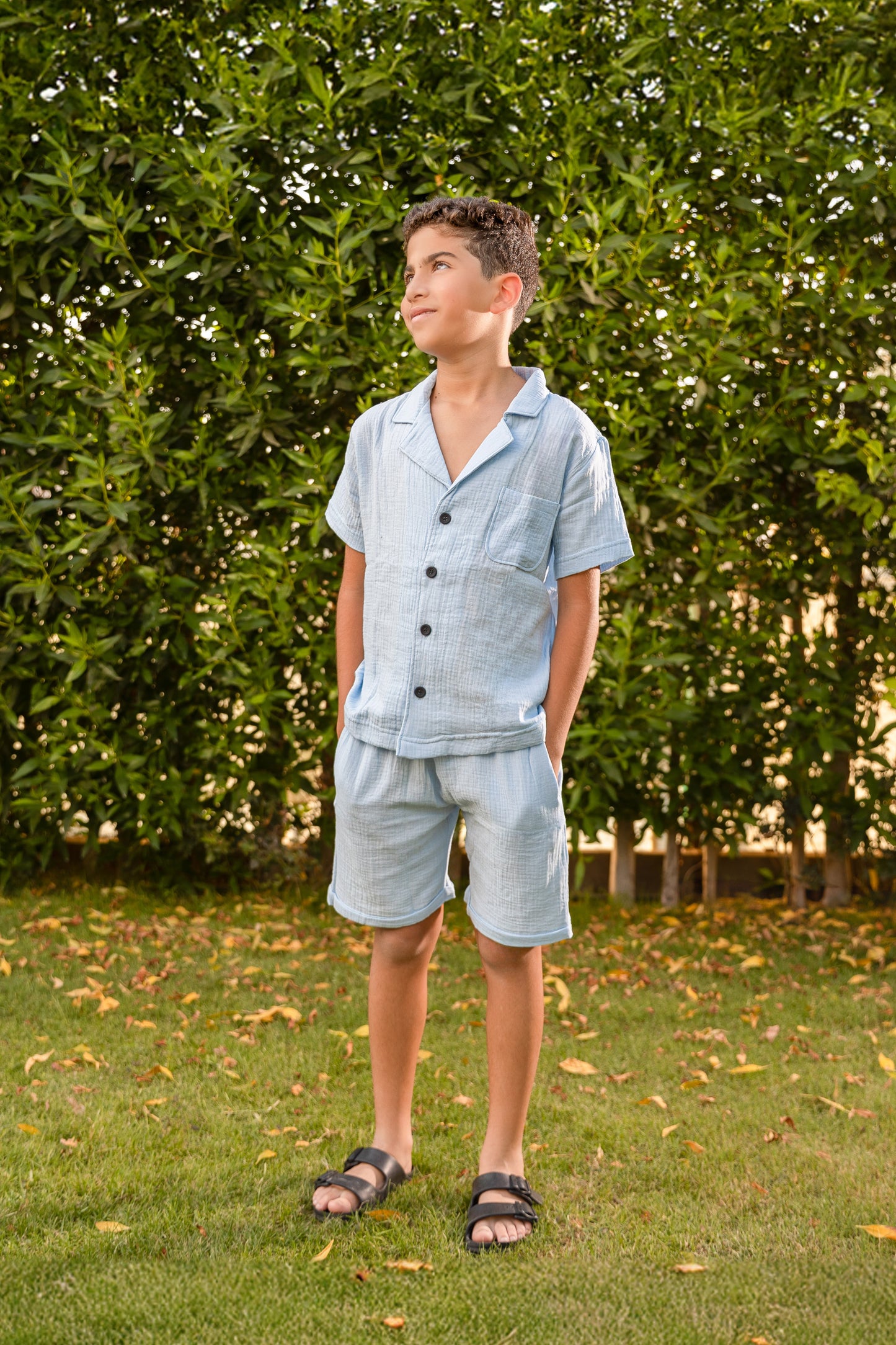 Compact Ease Set - Baby Blue