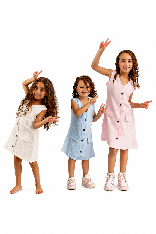Little Blossom Dress - Pink
