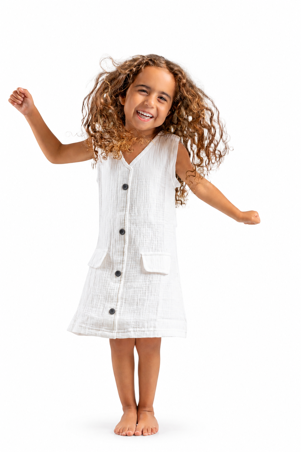 Little Blossom Dress - White