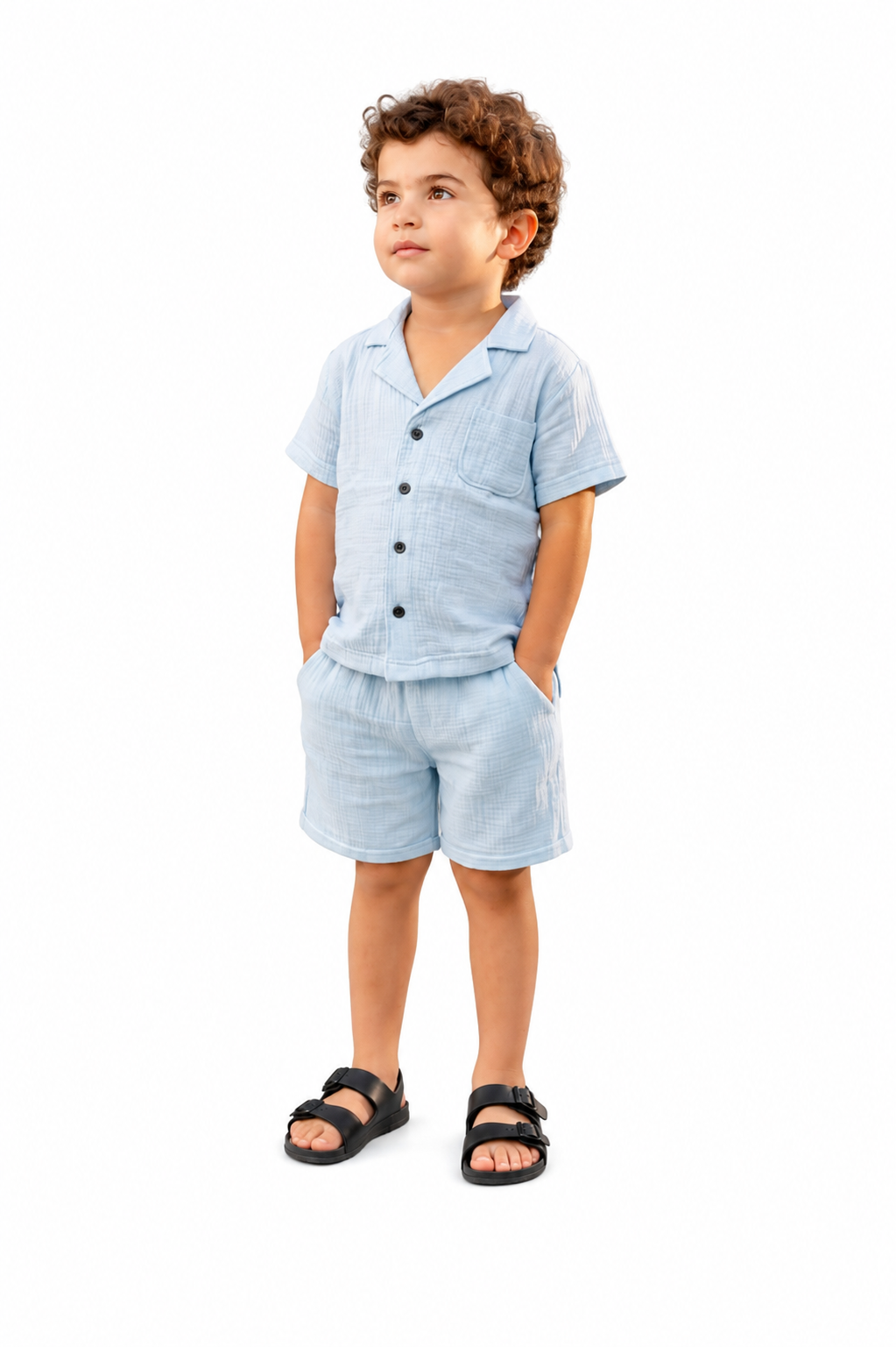 Compact Ease Set - Baby Blue